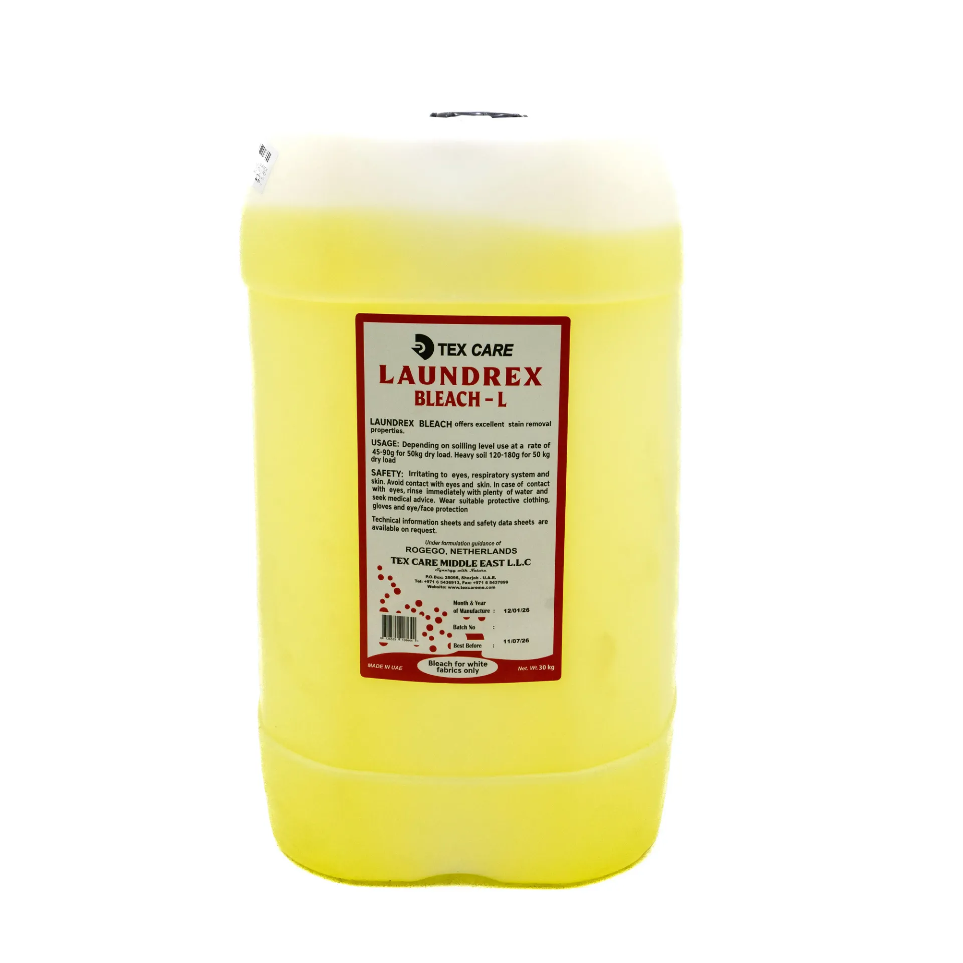 لاندريكس كلورينا ابيض 30لتر