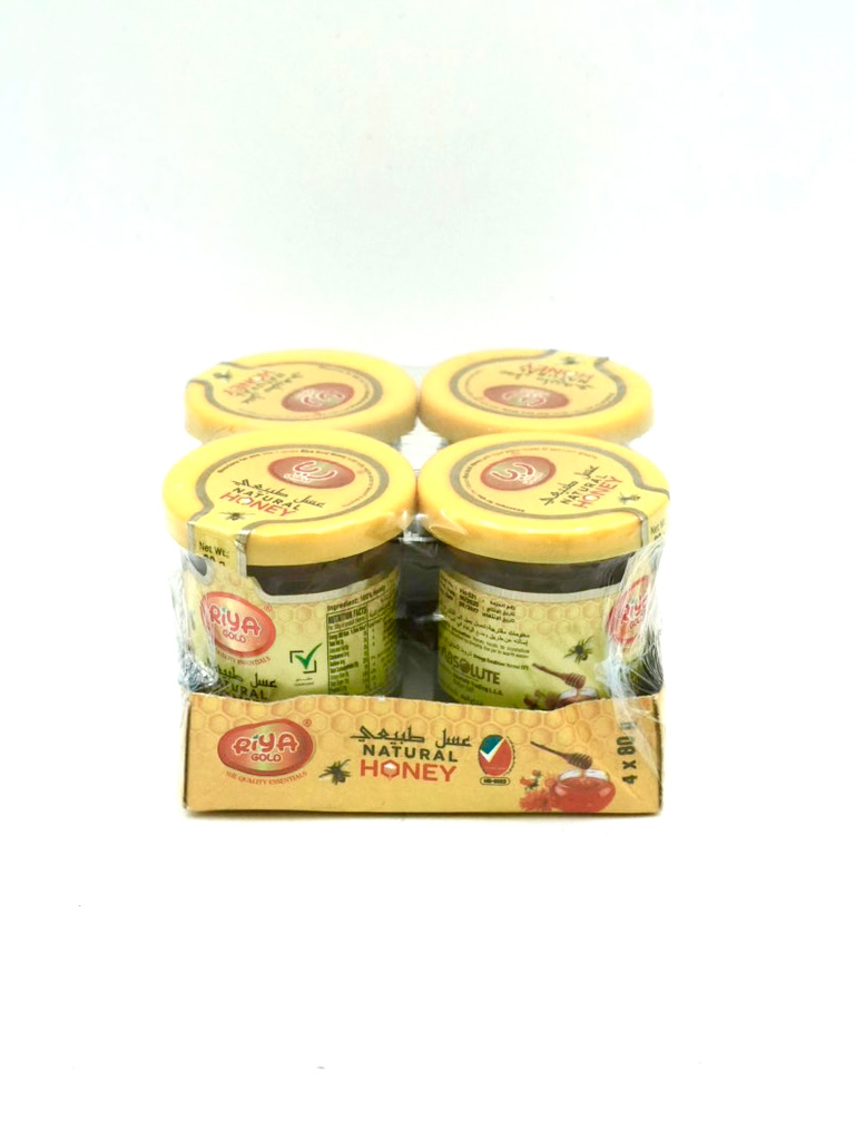 عسل طبيعي 4 × 80  غرام