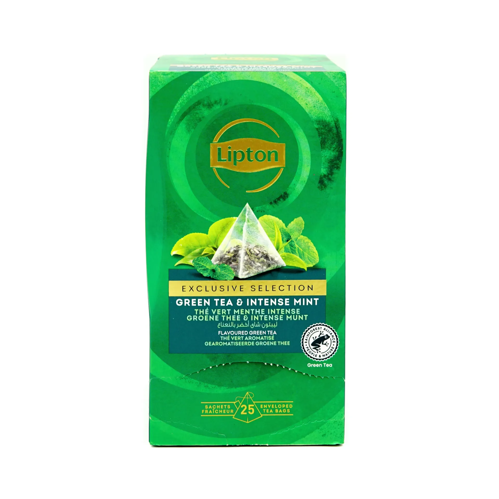 LIPTON EXCV. GREEN TEA & INTENSE MINT 25TB