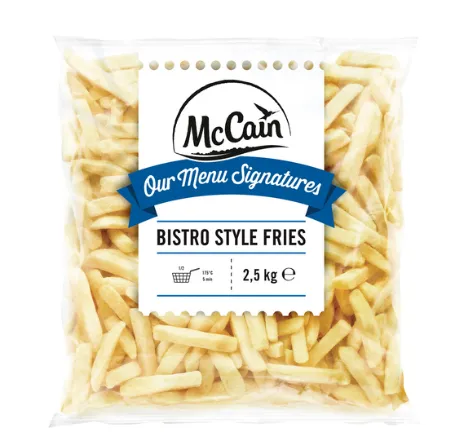 [30779] MCCAIN BISTRO STYLE FRIES 2.5KG