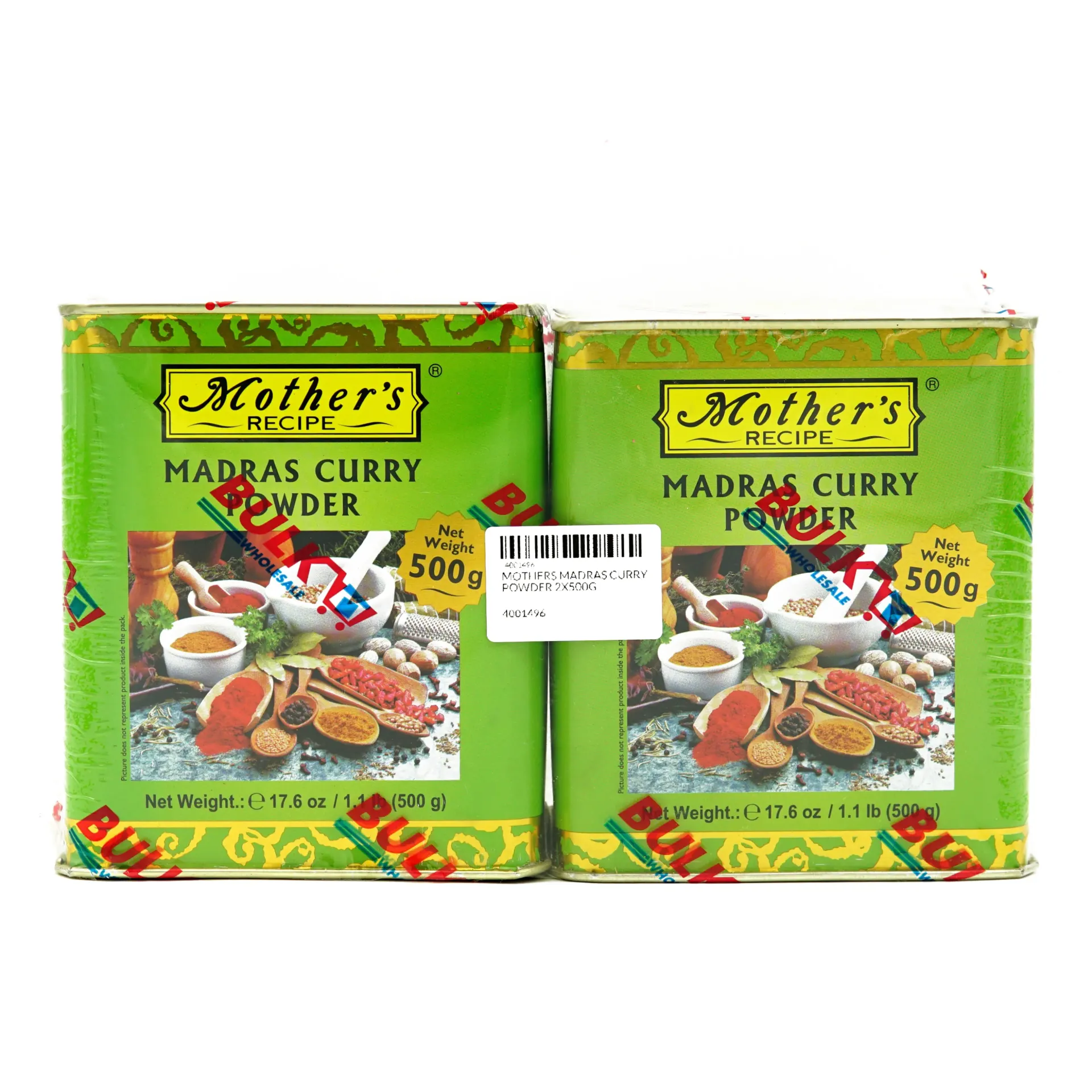 MOTHERS MADRAS CURRY POWDER 2X500G
