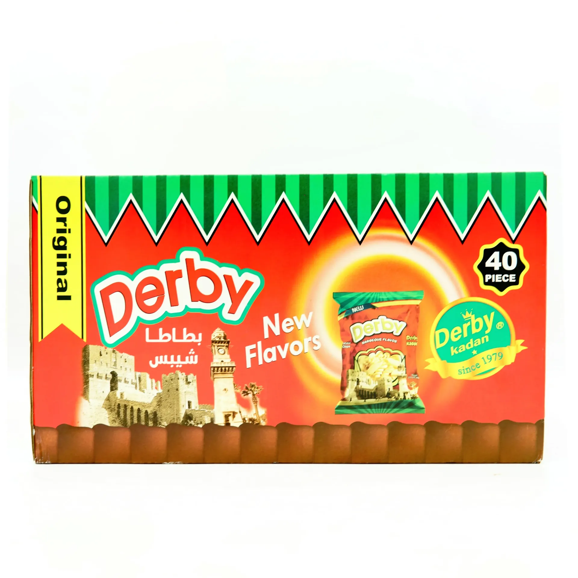 DERBY CHIPS 40X20G