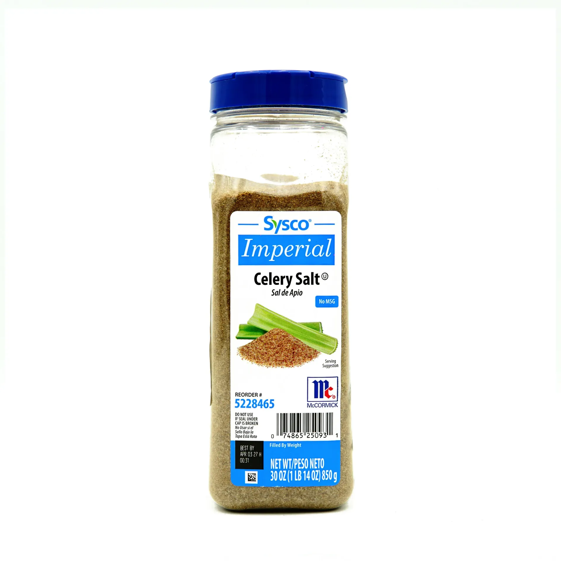 SYSCO CELERY SALT 850G