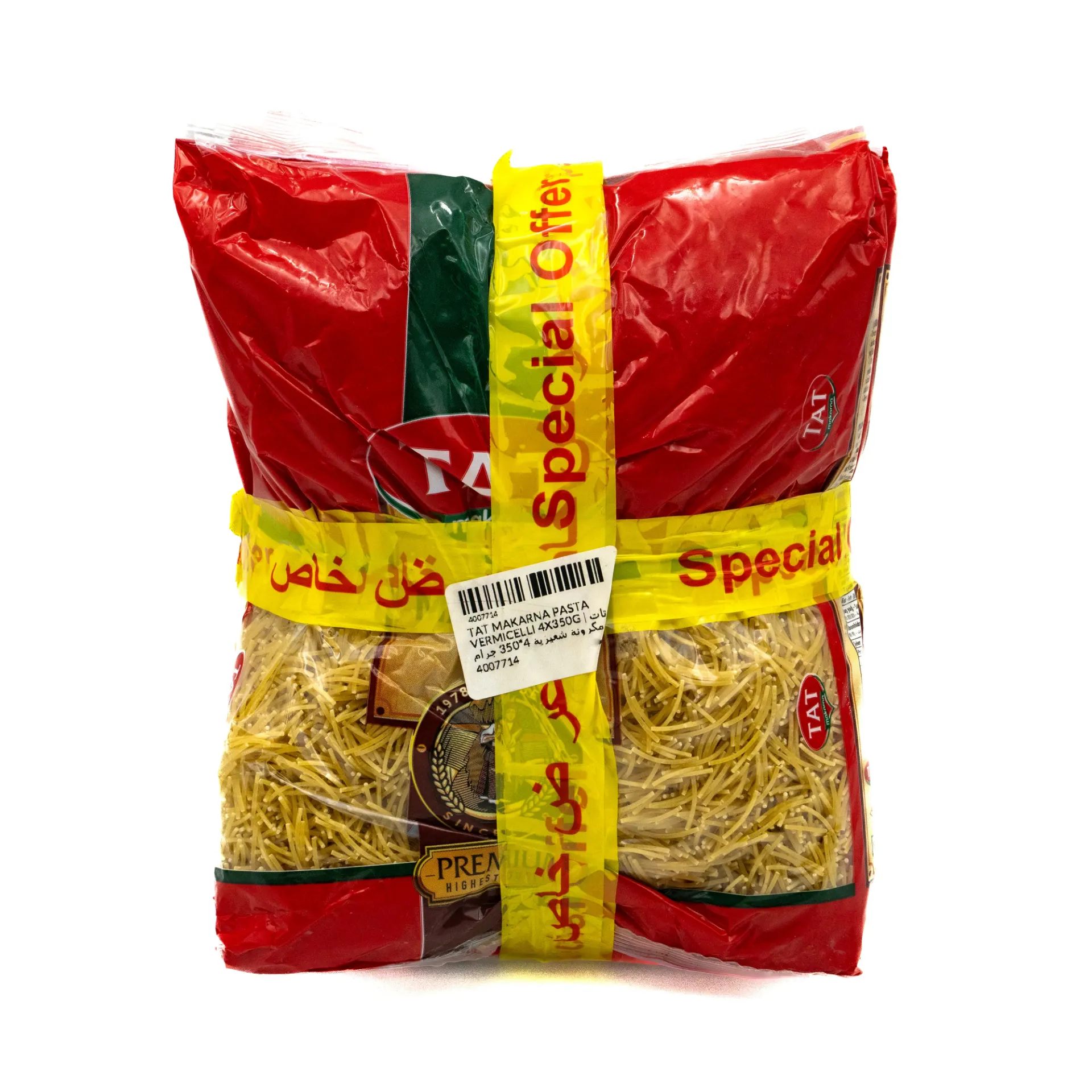 TAT MAKARNA PASTA VERMICELLI 4X350G