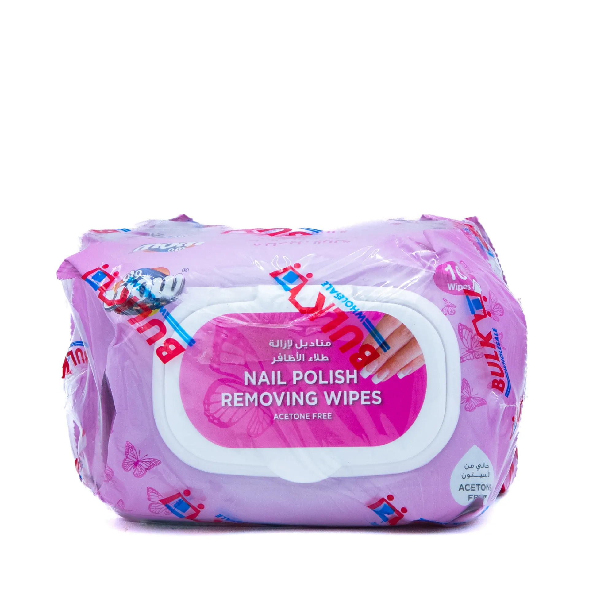 WOW NAIL POLISH RMVR WIPES 10S
