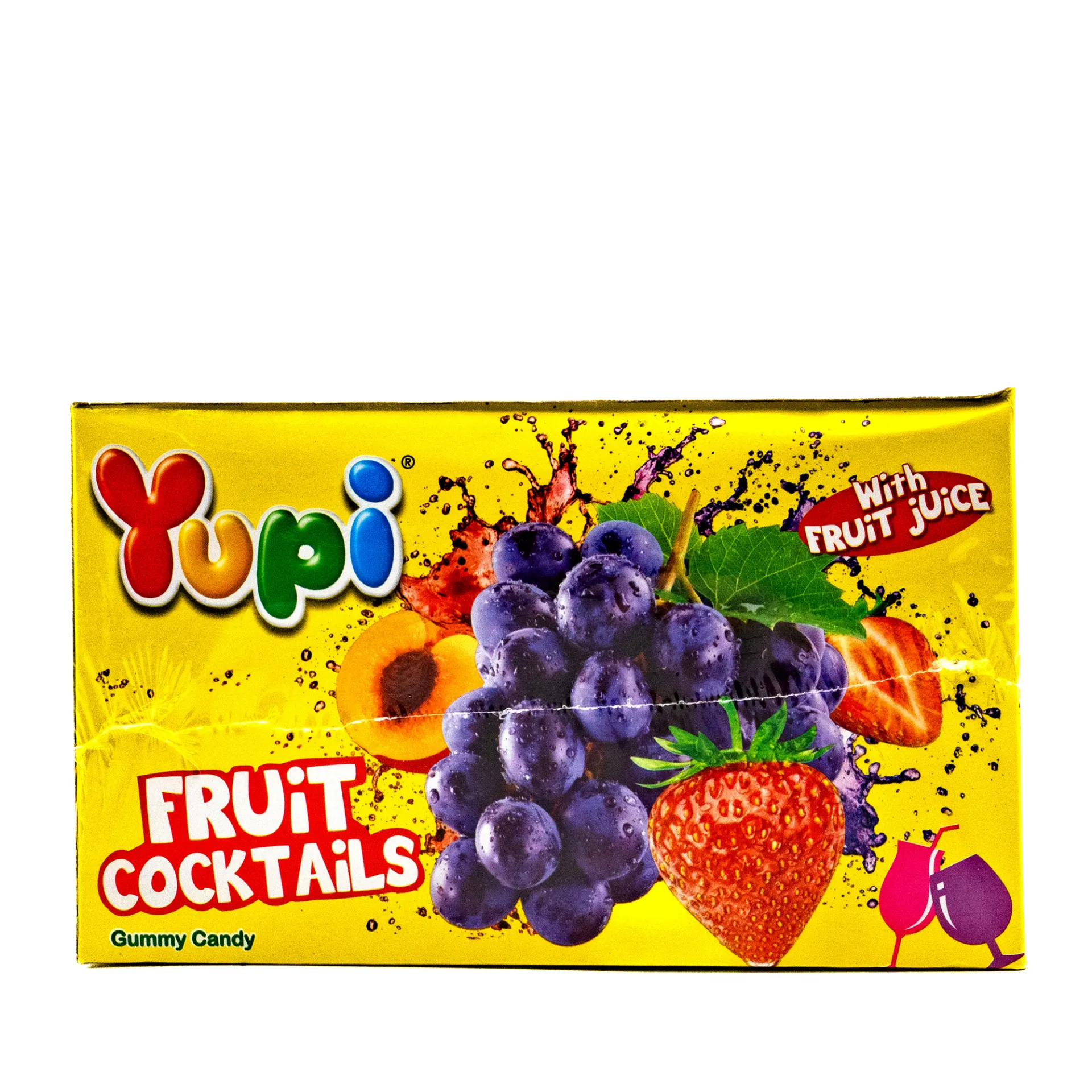 YUPI FRUIT COCKTAIL GUMMY 24X17.5G