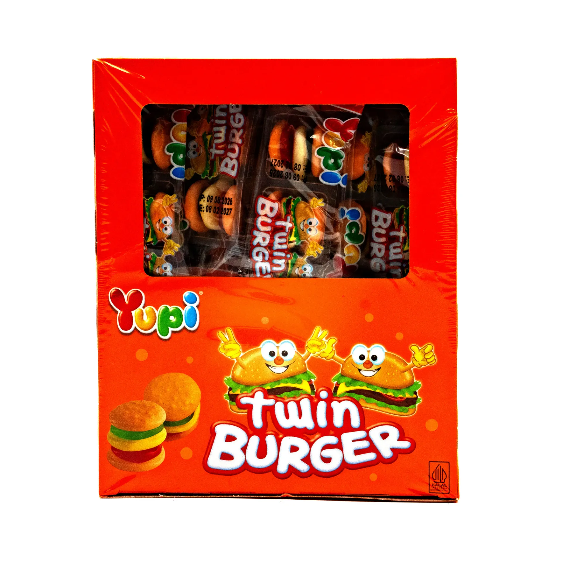 YUPI TWIN BURGER 24X18G