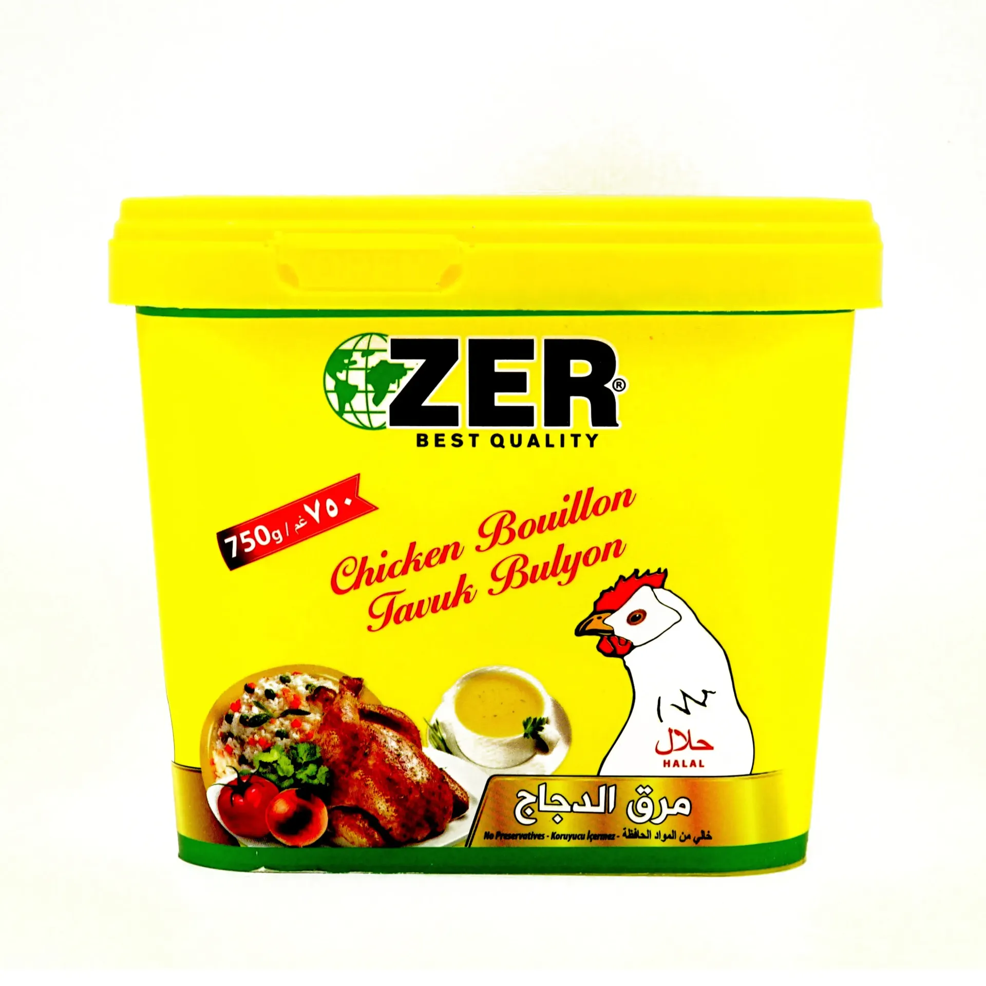 ZER CHICKEN BOUILLION 750G