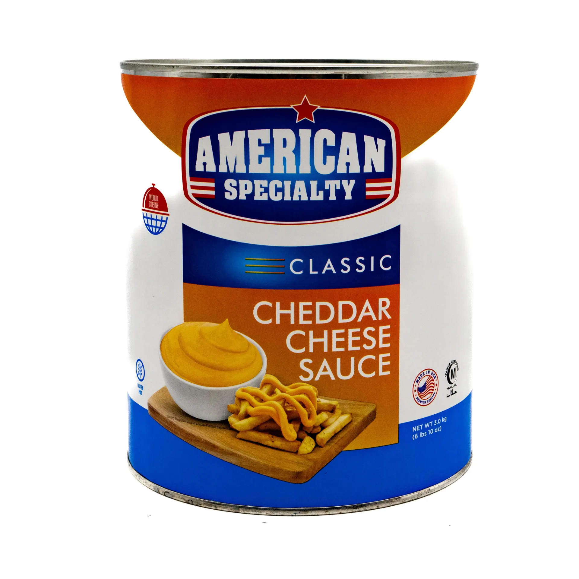 [0133089] AMERICAN SPECIALTY CREAMY CHEDDAR CHEESE SAUCE 3KG