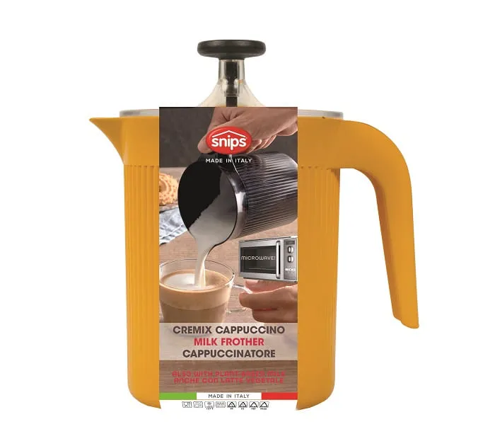 Snips-Cremix Cappuccino Milk Frother-Orange