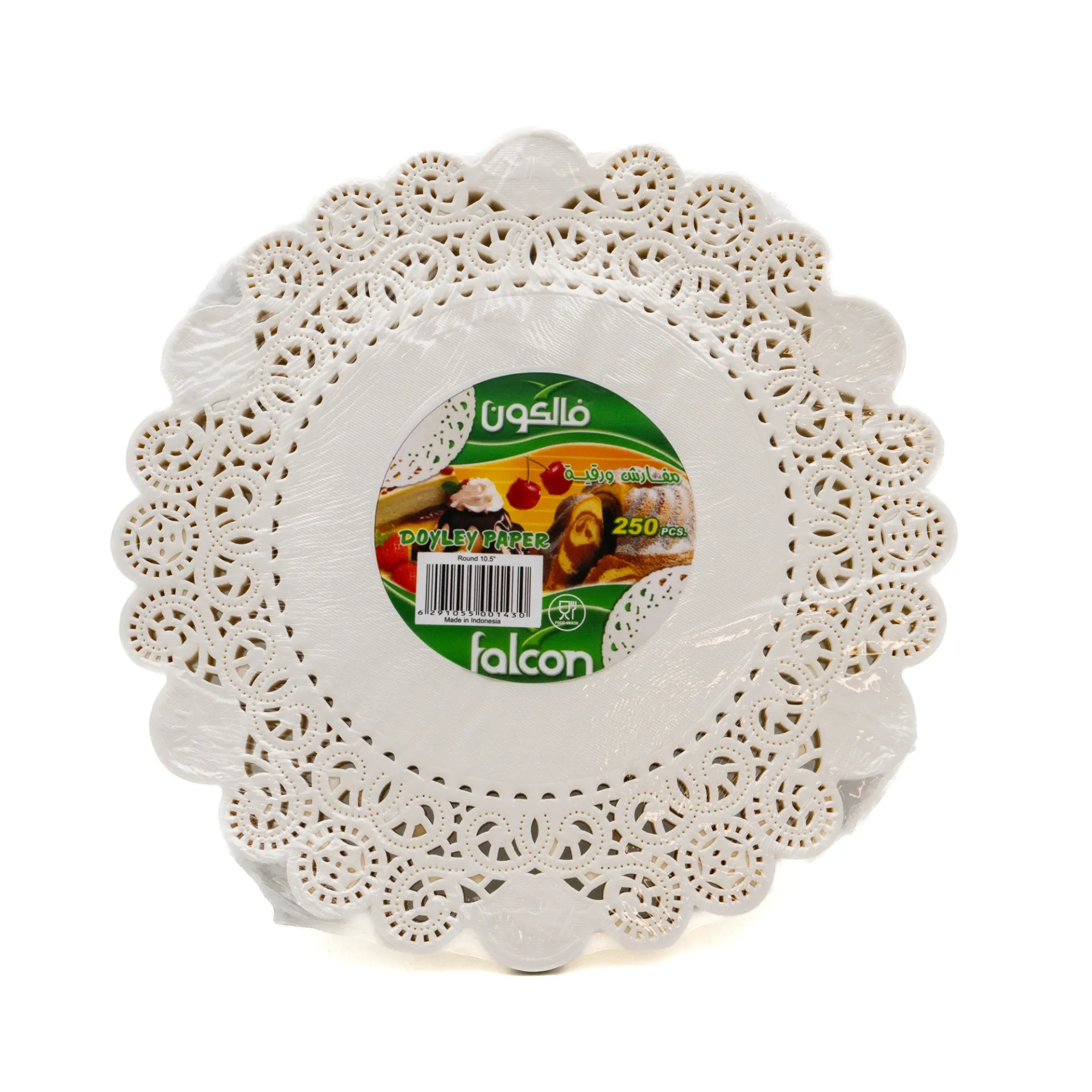 [200500] مفرش دائري ورقي 10.5انش 250صحن