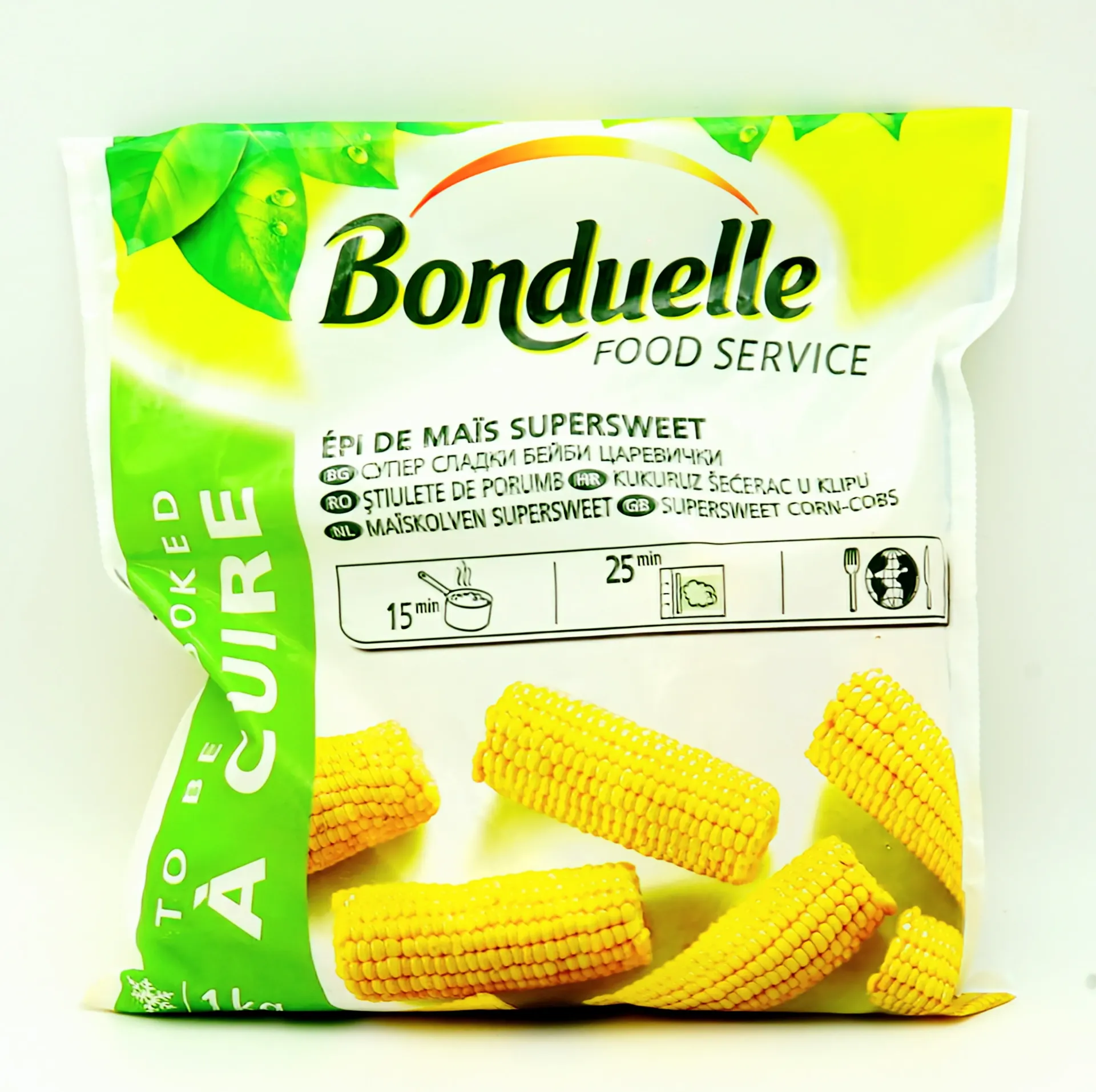 [44324 45954] BONDUELLE HALF CORN COB 1KG