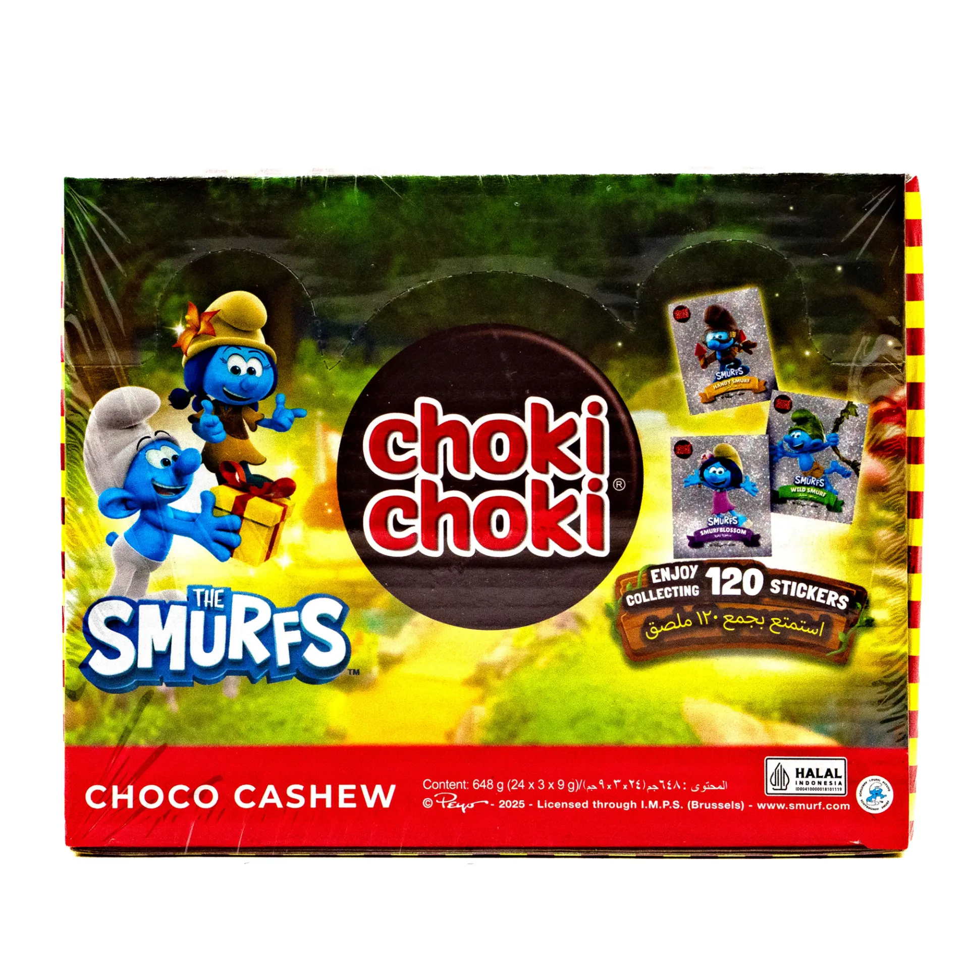 CHOKI CHOKI SMURFS 24X3X9G