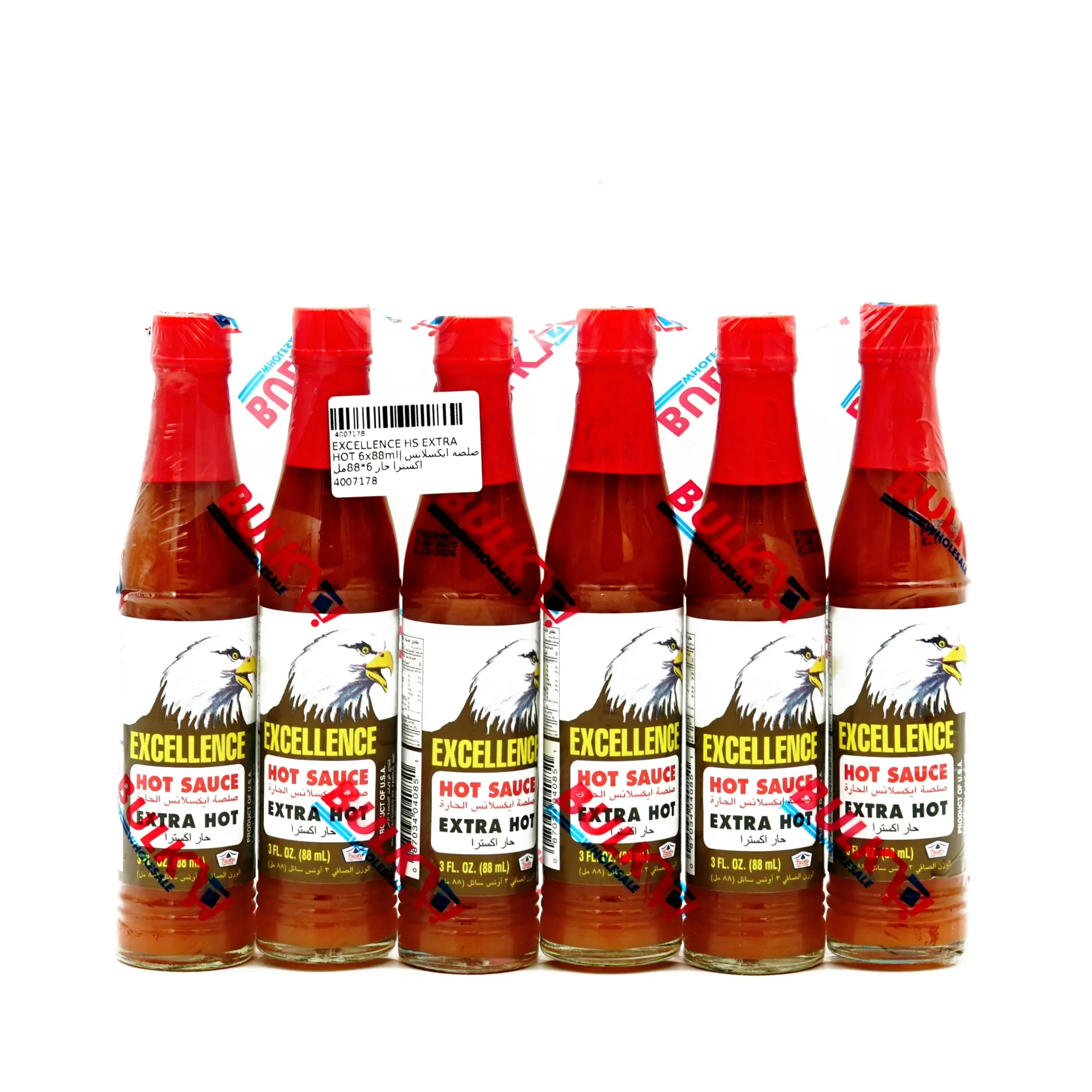 EXCELLENCE HOT SAUCE 6X88ML
