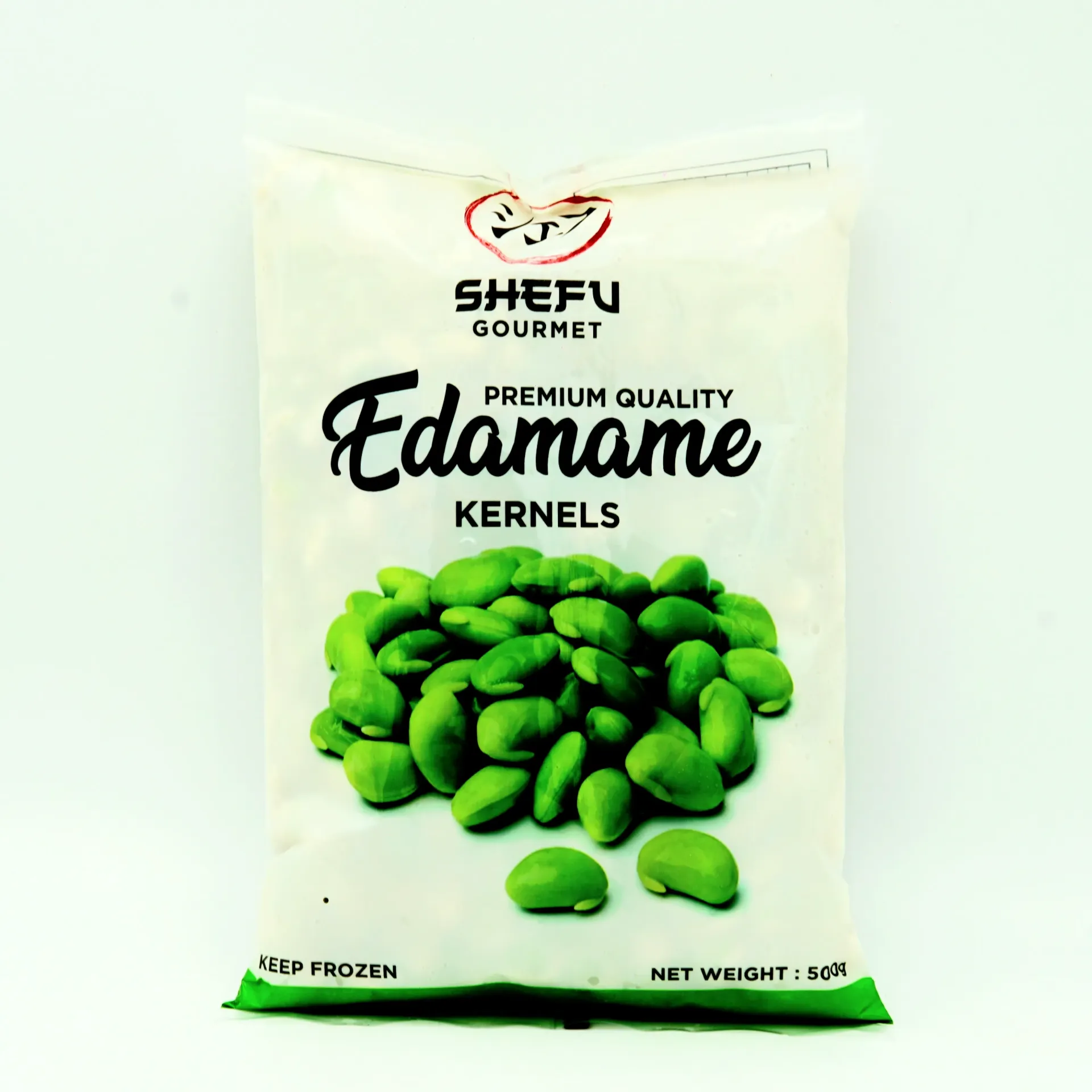 فول الصويا الأخضر المقشر 500  جرام