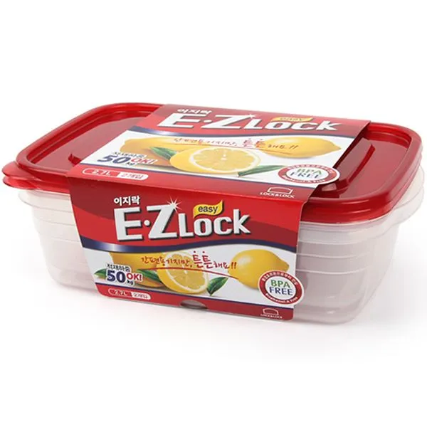 L&L EZ LOCK RECTANGLE CONTAINER 2.7L