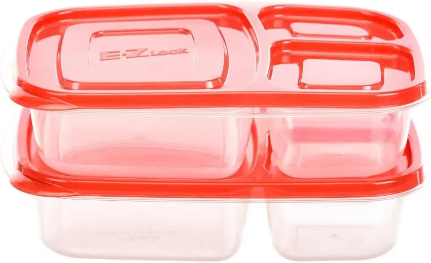 L&L EZ LOCK RECTANGLE CONTAINER 965ML 2PCS SET