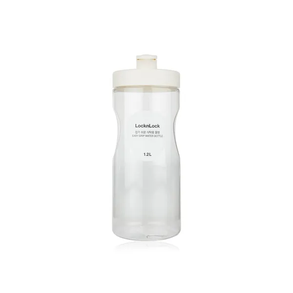 [LNL-0041 HAP813 W-N] L&L EASYGRIP WATER BOTTLE WHITE 1.2L