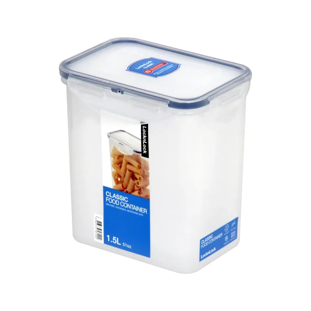 L&L RECTANGLE TALL FOOD CONTAINER 1.5L