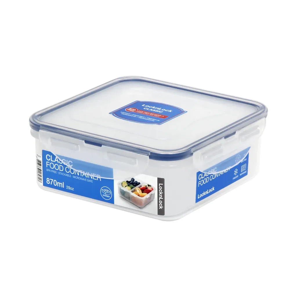 L&L SQUARE FOOD CONTAINER 870ML