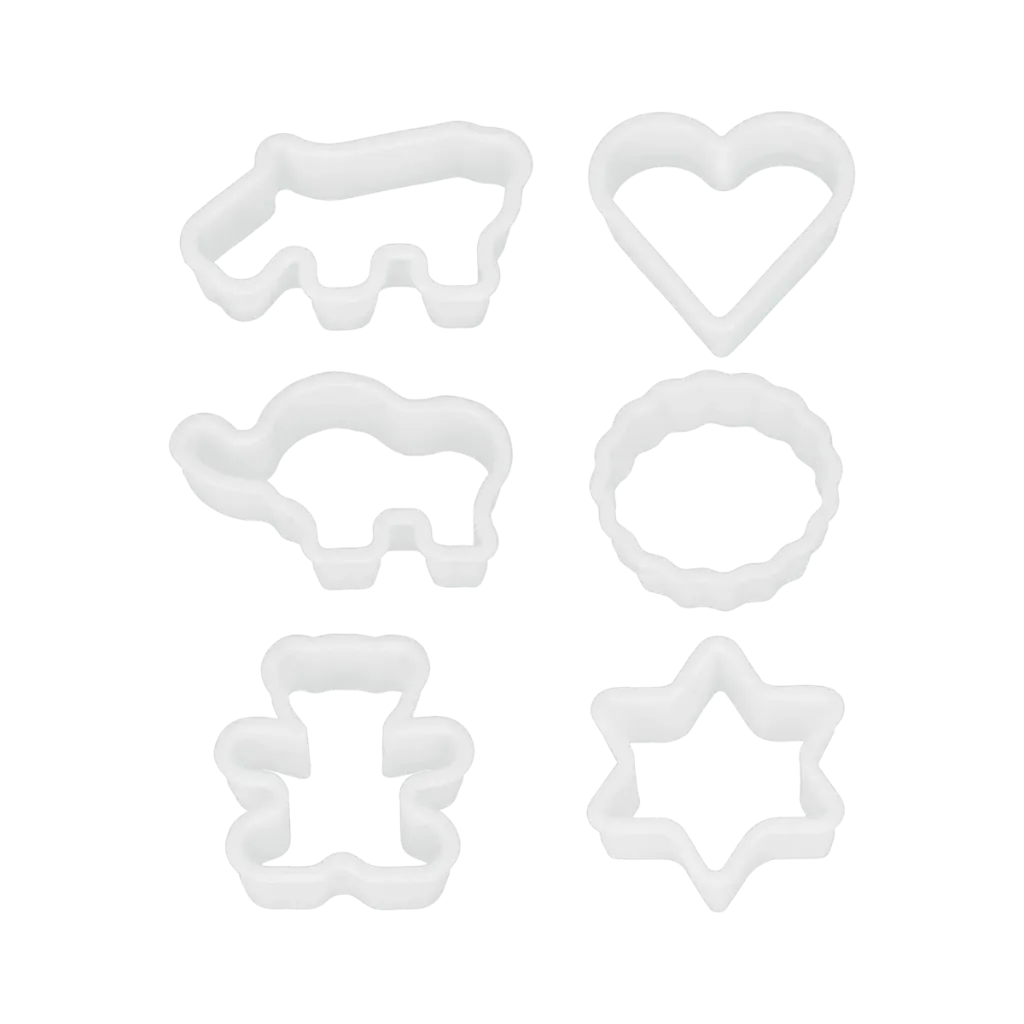 [259105-N] METALTEX 6 COOKIE CUTTERS PLASTIC