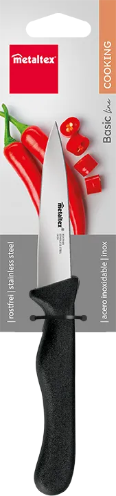 [258129-N] METALTEX BASIC PARING KNIFE 19CM