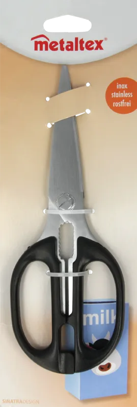 METALTEX ELEGANT KITCHEN SCISSORS 21CM