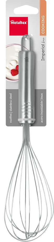 [233213-N] مضرب بيض بستة أسلاك، طوله 28  سم