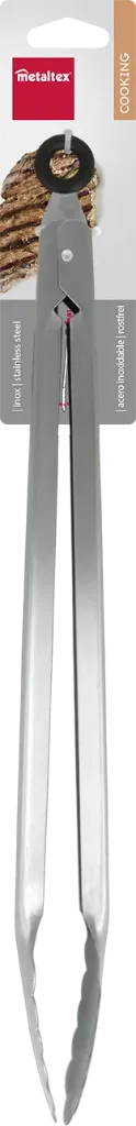 METALTEX STAINLESS STEEL MP TONGS 35CM