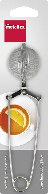 METALTEX STAINLESS STEEL TEA INFUSER 45X150MM