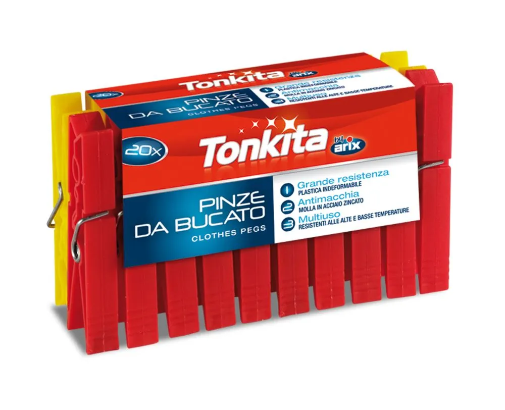 TONKITA PLASTIC PEGS 20PCS