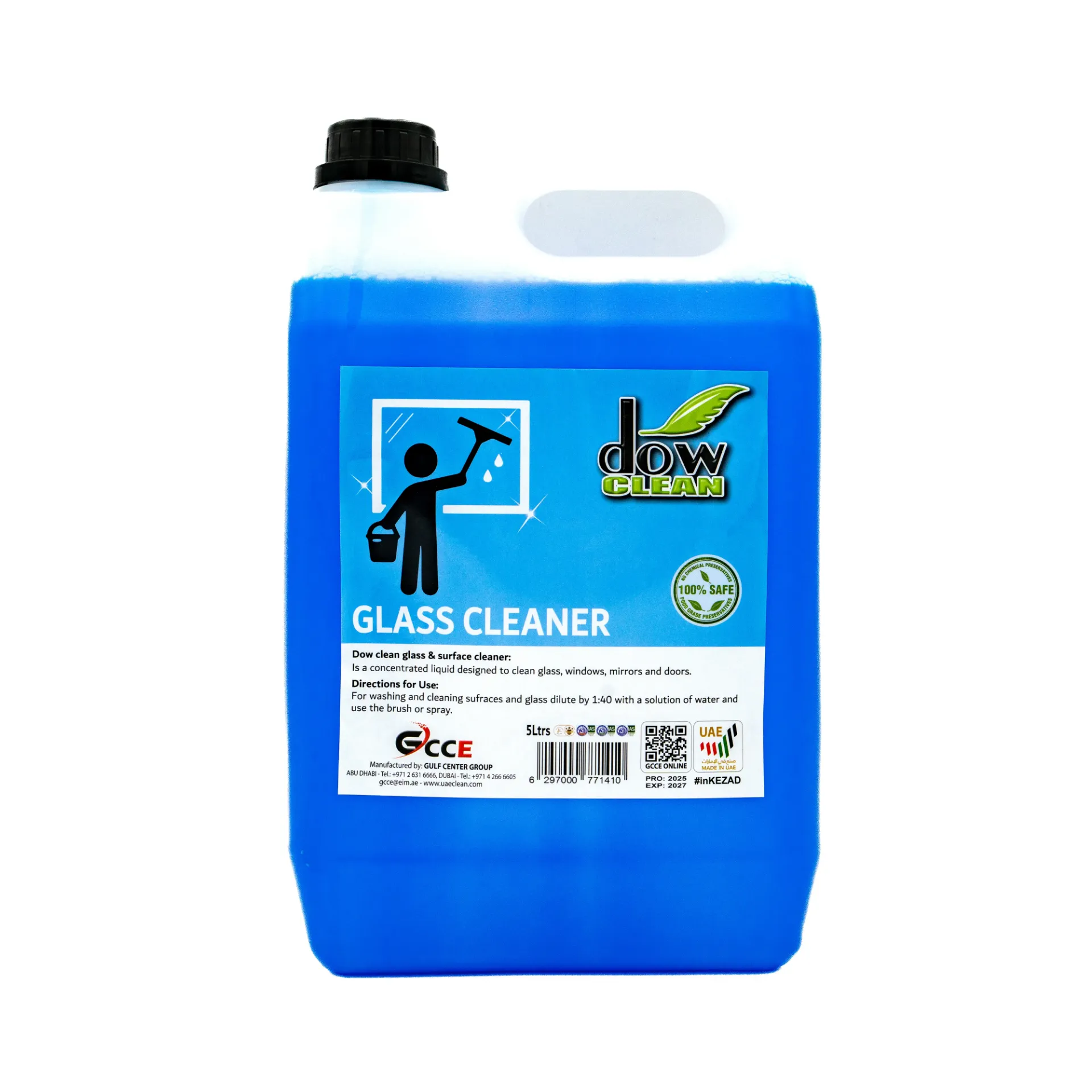 GCCE GLASS CLEANER 5L