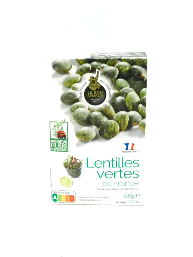 [34269] DU PUY DRIED GREEN LENTILS 500G