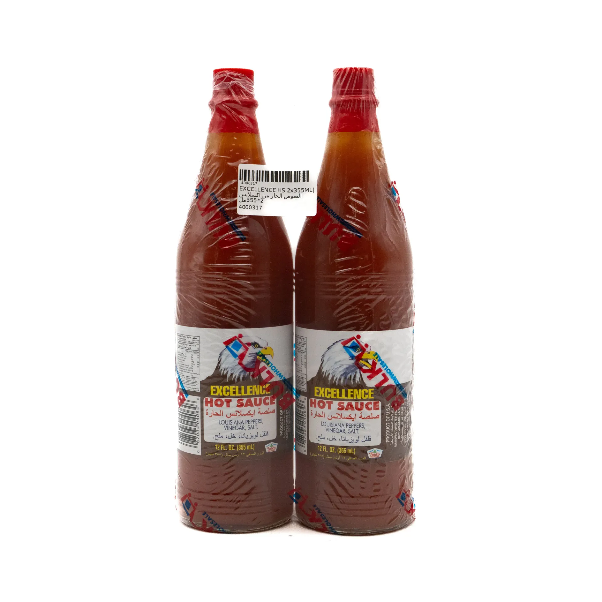 EXCELLENCE HOT SAUCE 2X355ML